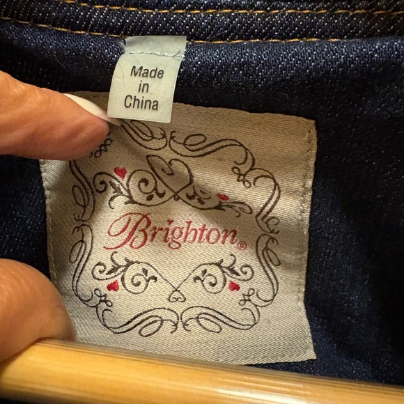 Brighton Heart Appliqué Denim Jacket (Size M) – Style K11086 - Picture 3 of 16